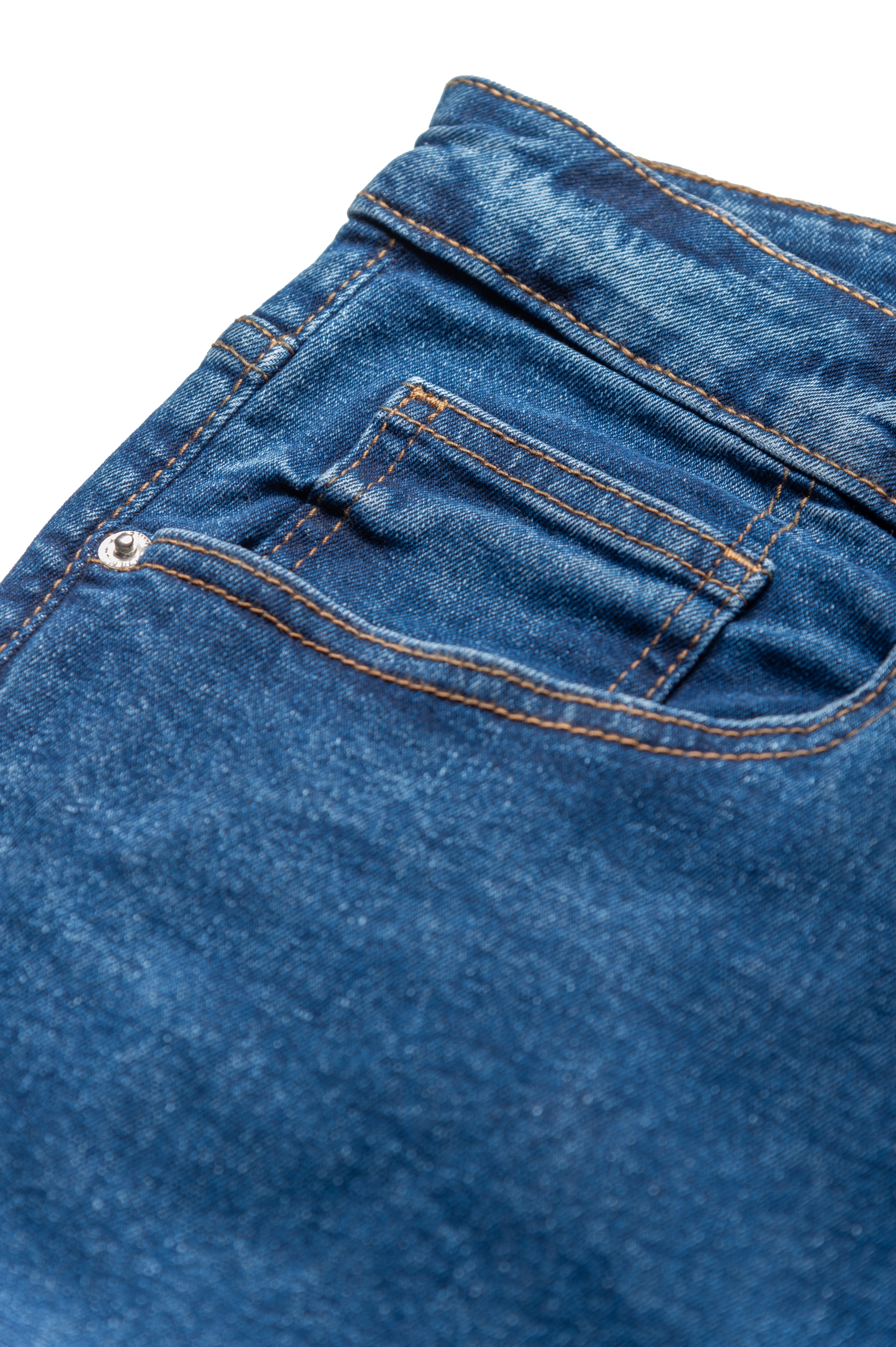 Men's Slim Fit Jeans in Dark Blue - Zara