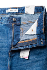 Women Dark Blue Boyfriend - Bershka