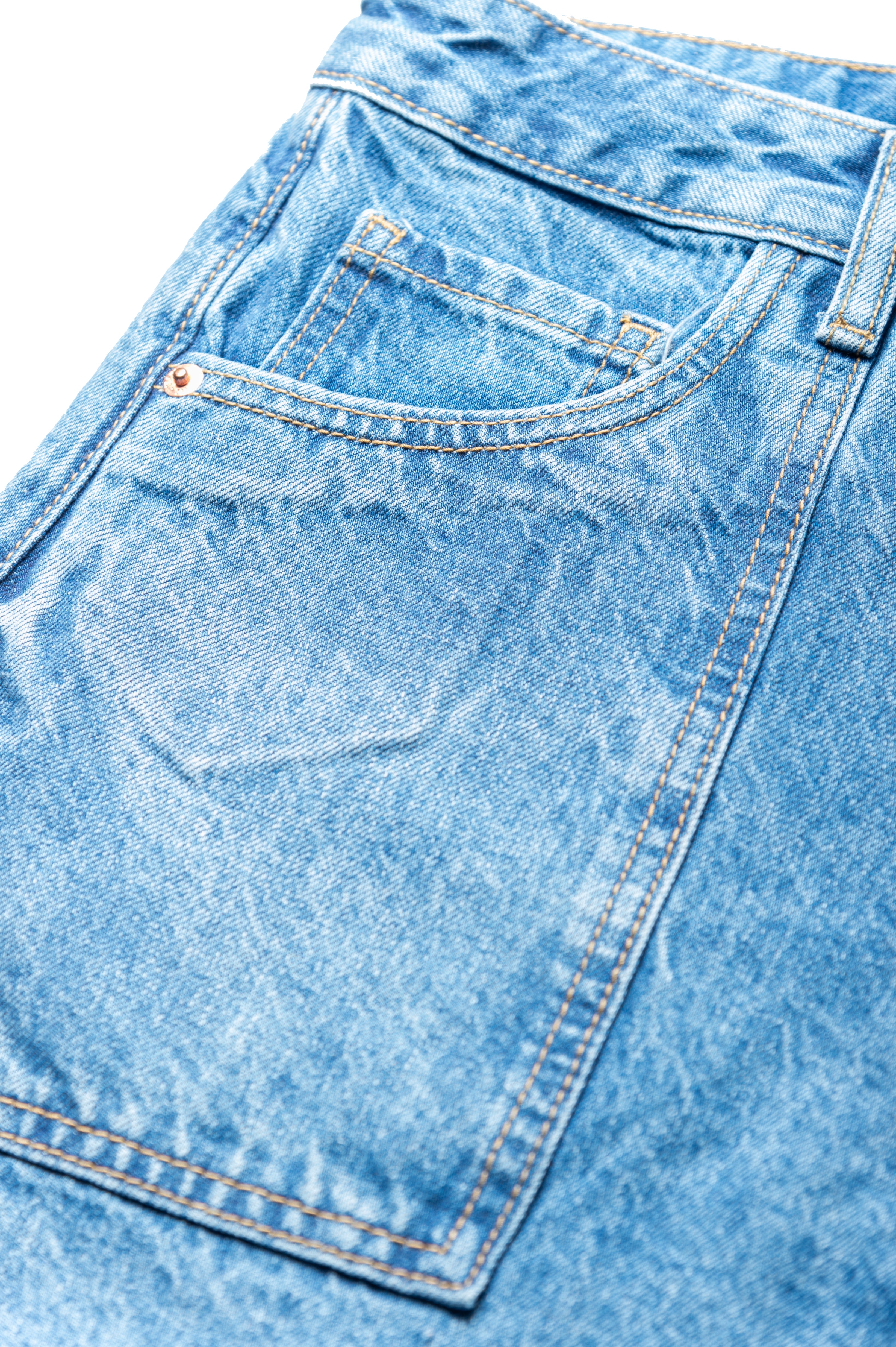 Women’s Mom Fit Bright Blue - Mango