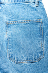 Women’s Mom Fit Bright Blue - Mango