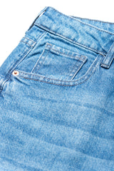 Women’s Mom Fit Mid Blue - Mango