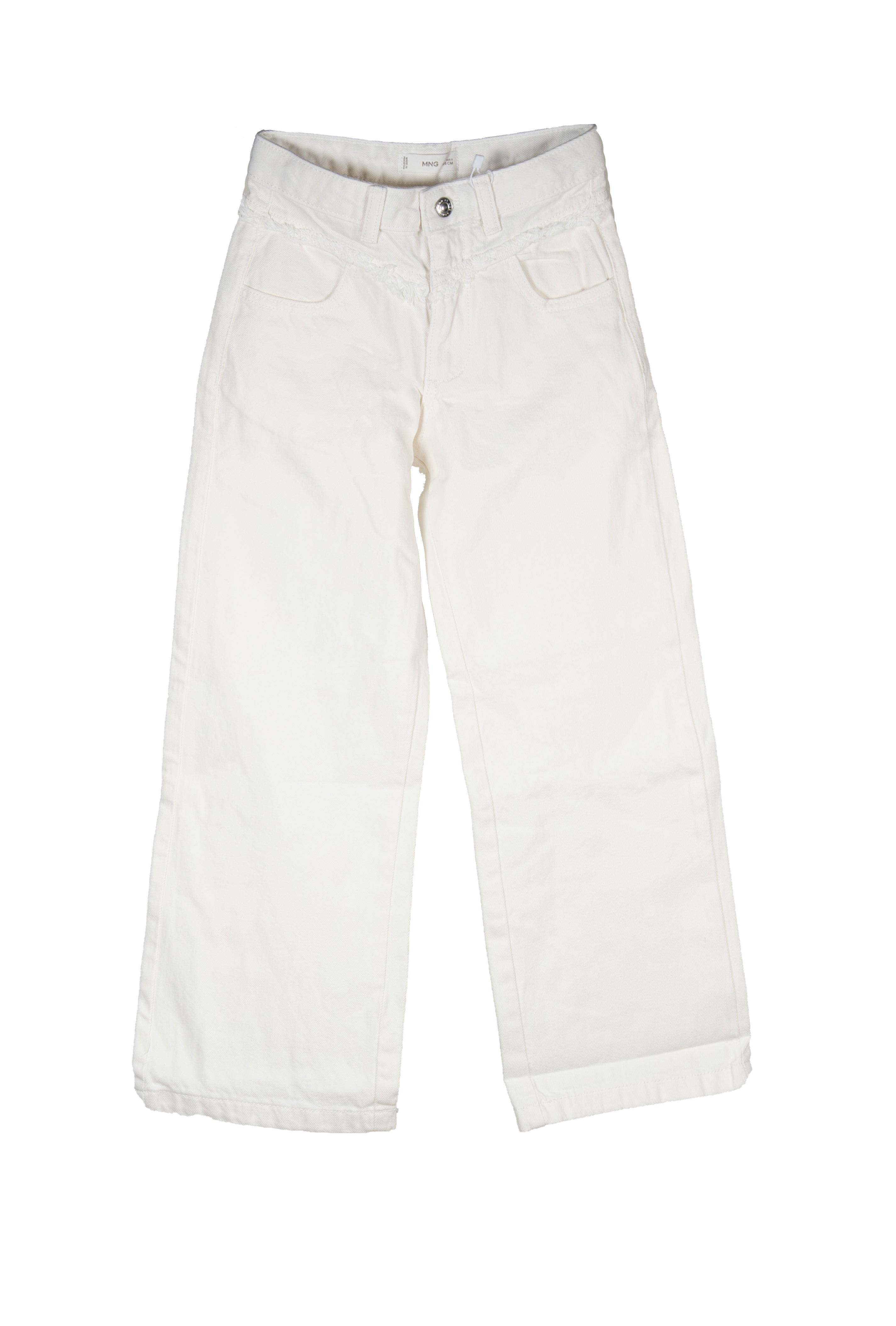 Girls Flare jeans in White - Mango