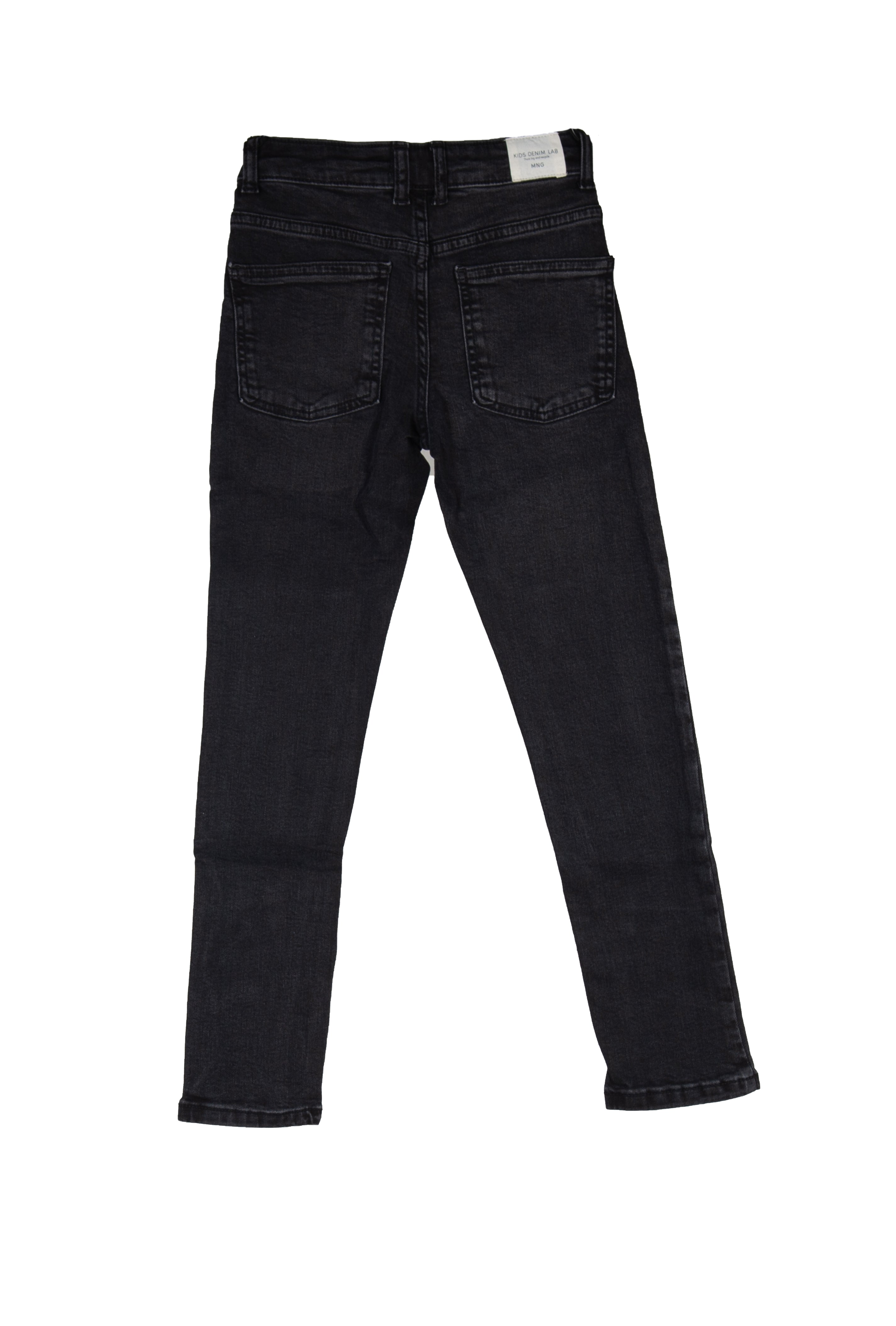 Boy's Skinny Jeans in Black - Mango