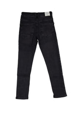 Boy's Skinny Jeans in Black - Mango