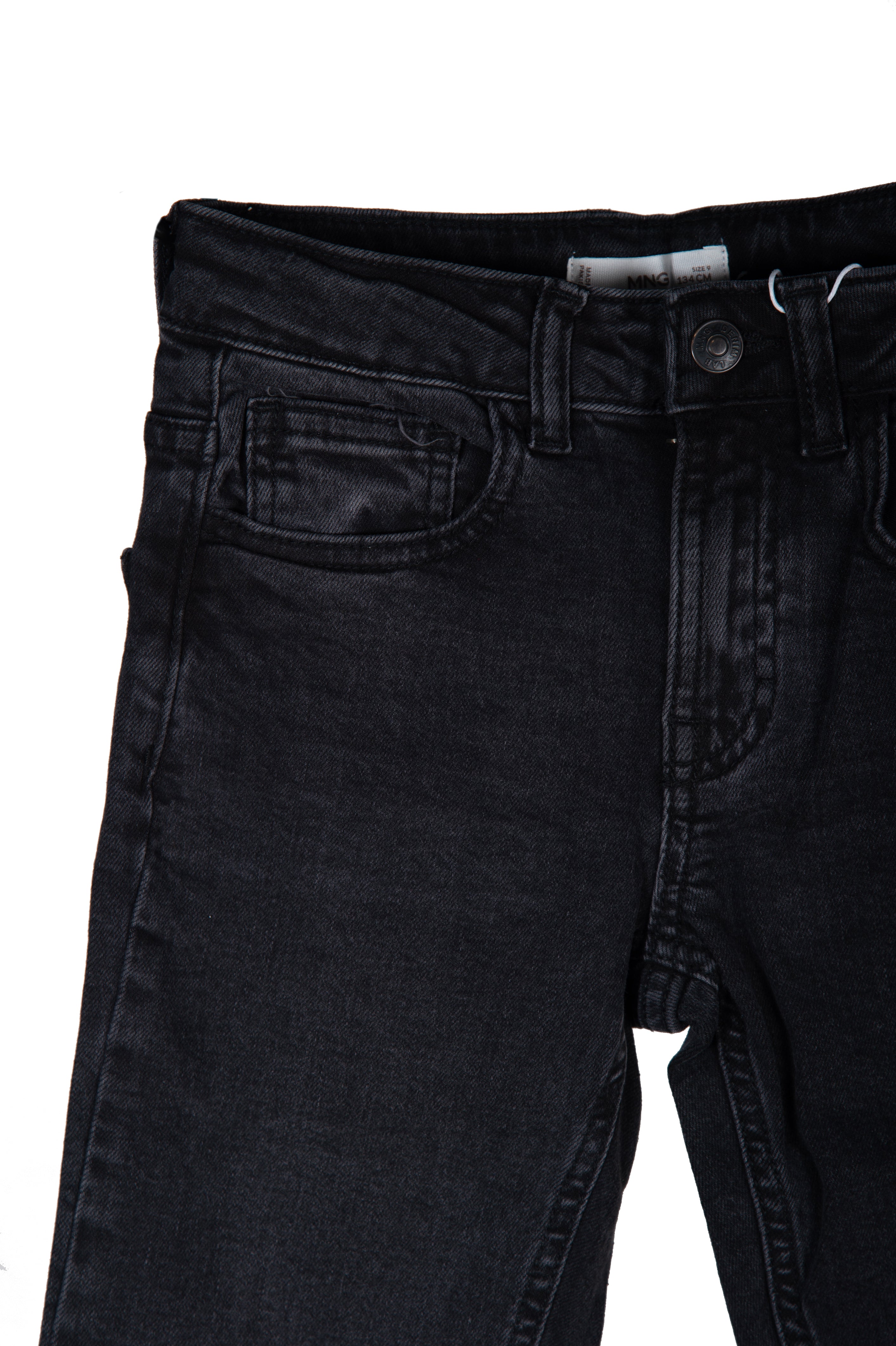 Boy's Skinny Jeans in Black - Mango