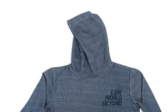 Kids' Blue Zigzag Pattern Hoodie