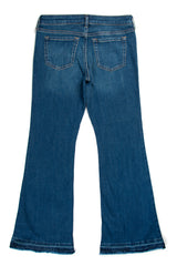 Girls' Dark Blue Bootcut Jeans