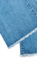 Girls' Medium Blue Bootcut Jeans