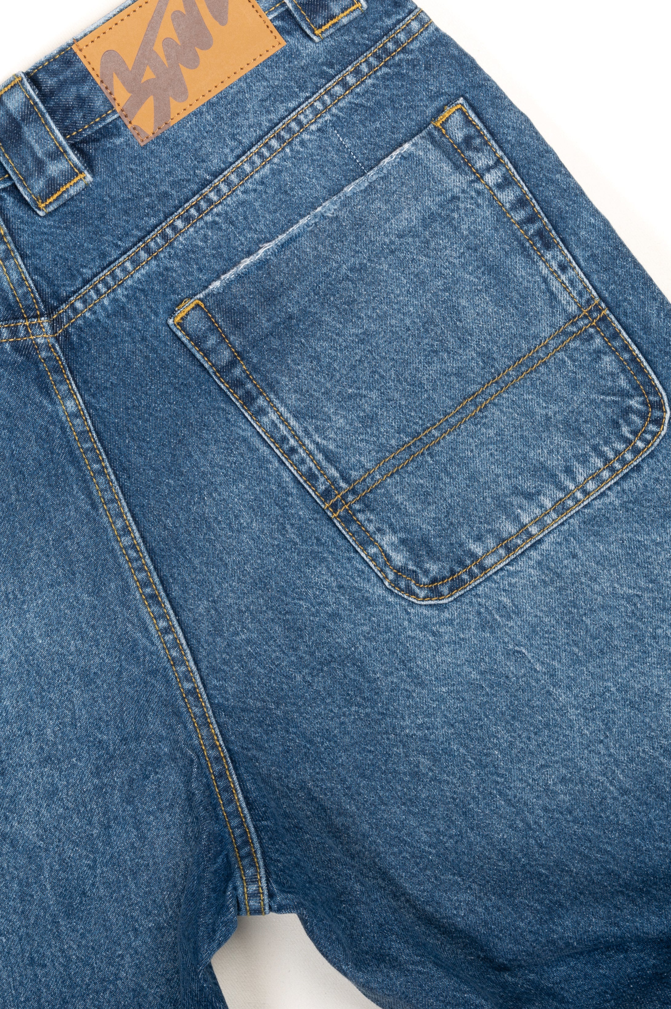 Men's Blue Skater Fit Jeans - P&B