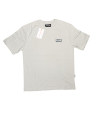 Men's Light Grey Drop Shoulder Oversized T-Shirt - PDr