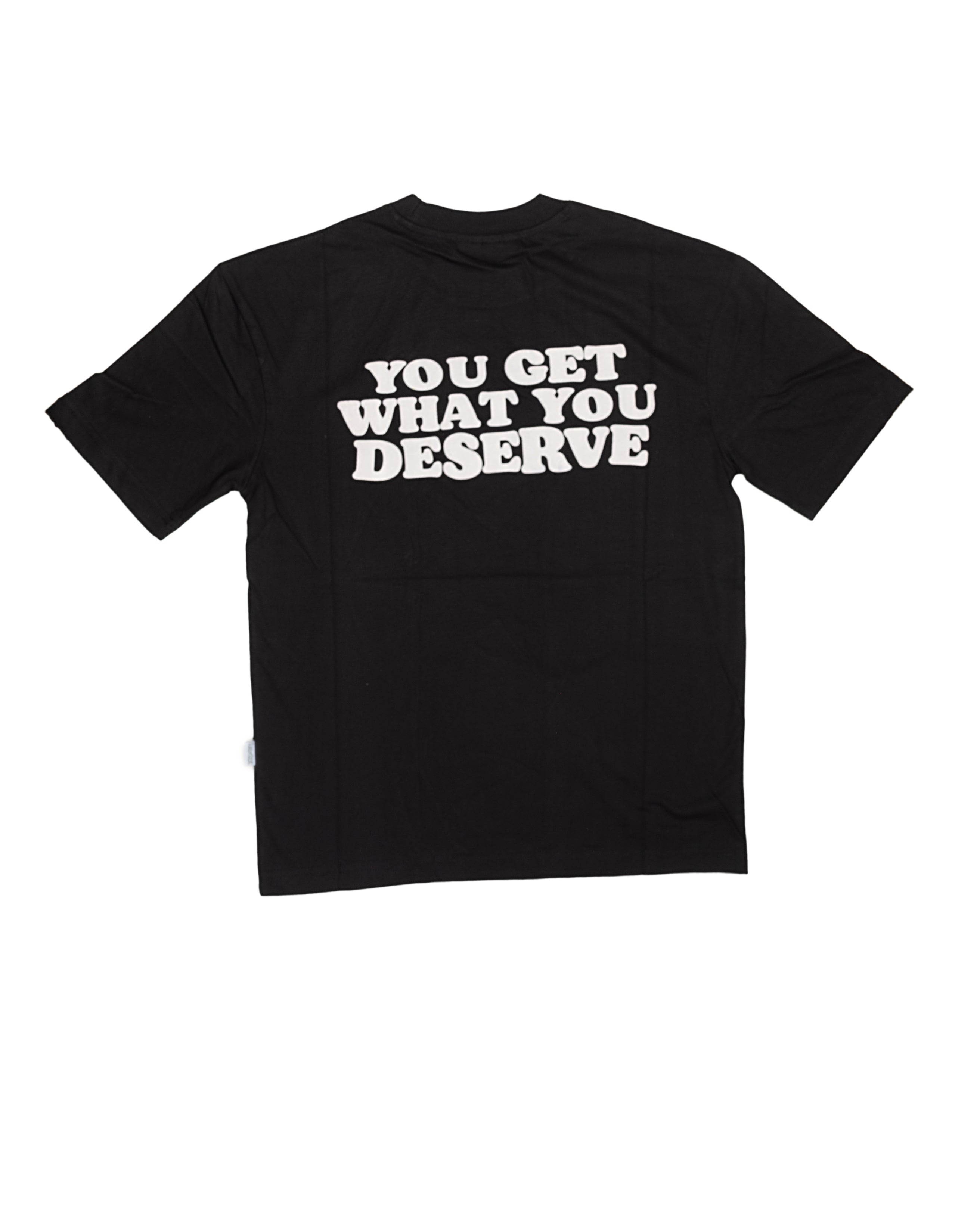 Men's Black Drop Shoulder Oversized T-Shirt - PDr
