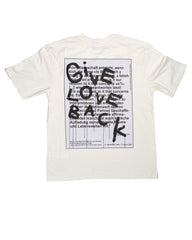 Men's Off White Drop Shoulder Oversized T-Shirt - P&B
