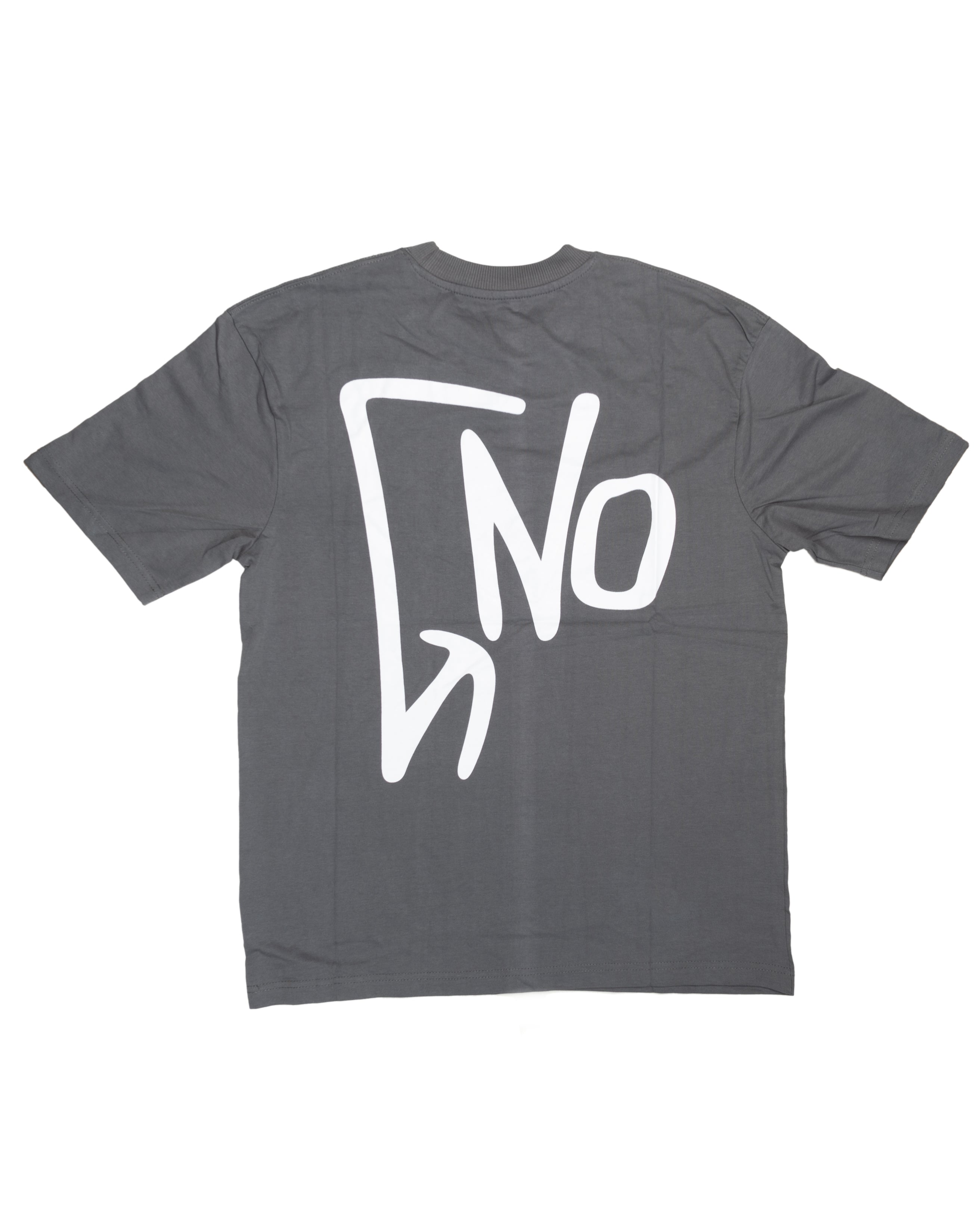 Men's Charcoal Drop Shoulder Oversized T-Shirt - J&J