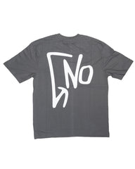 Men's Charcoal Drop Shoulder Oversized T-Shirt - J&J