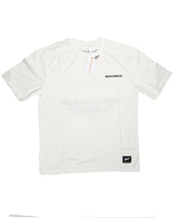 Men's White Drop Shoulder Oversized T-Shirt - P&B