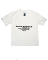 Men's White Drop Shoulder Oversized T-Shirt - P&B