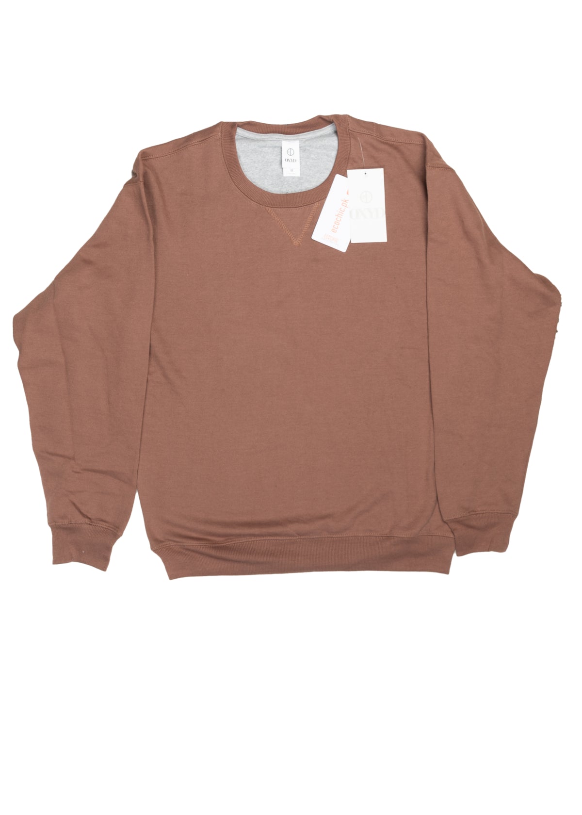 Mens Crew BROWN Sweatshirt - SP
