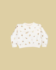 Girls' Floral SweatShirt - KIDS