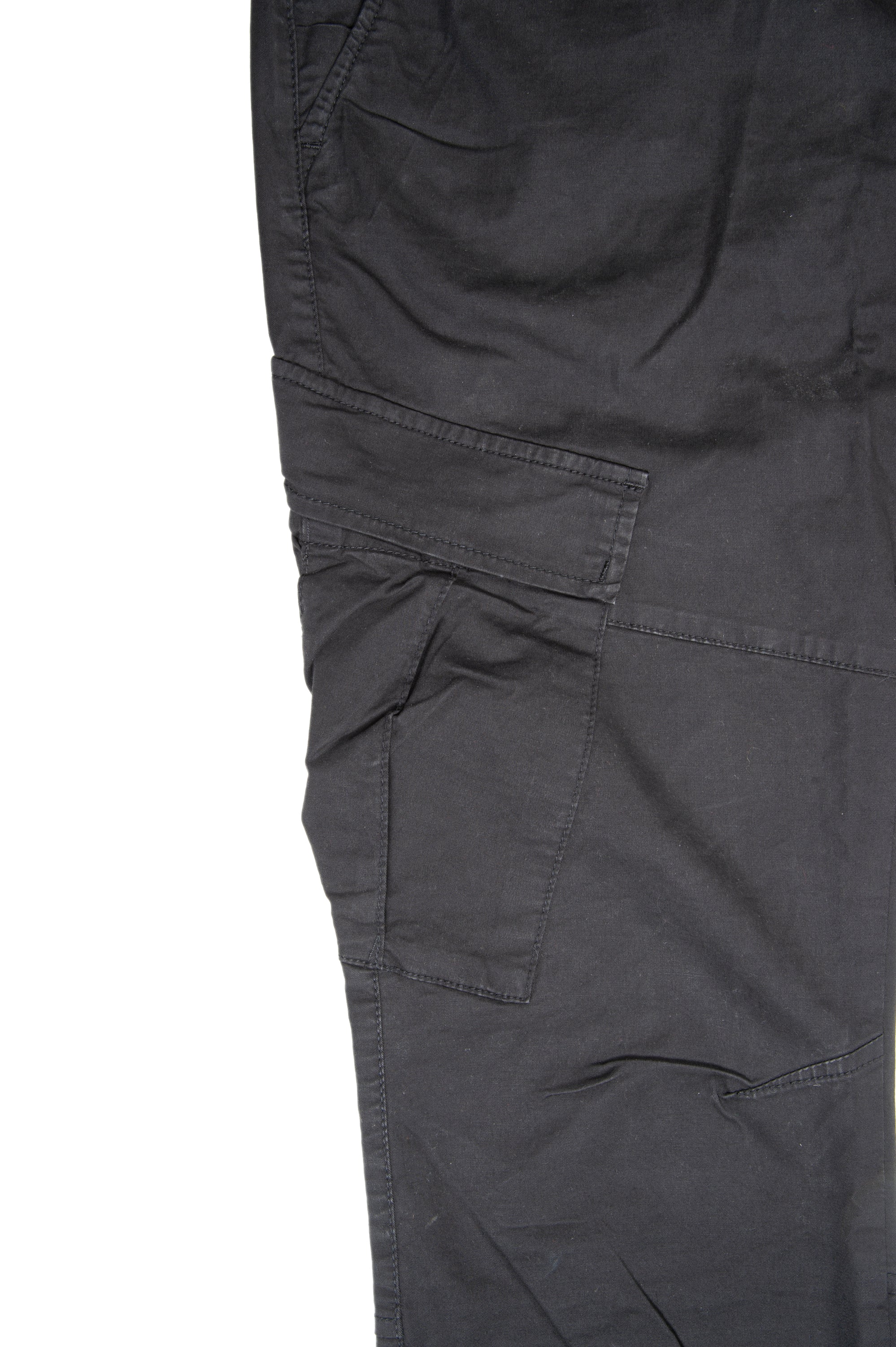 Men's Black Pascal Cargo Jogger Pants - JPascal