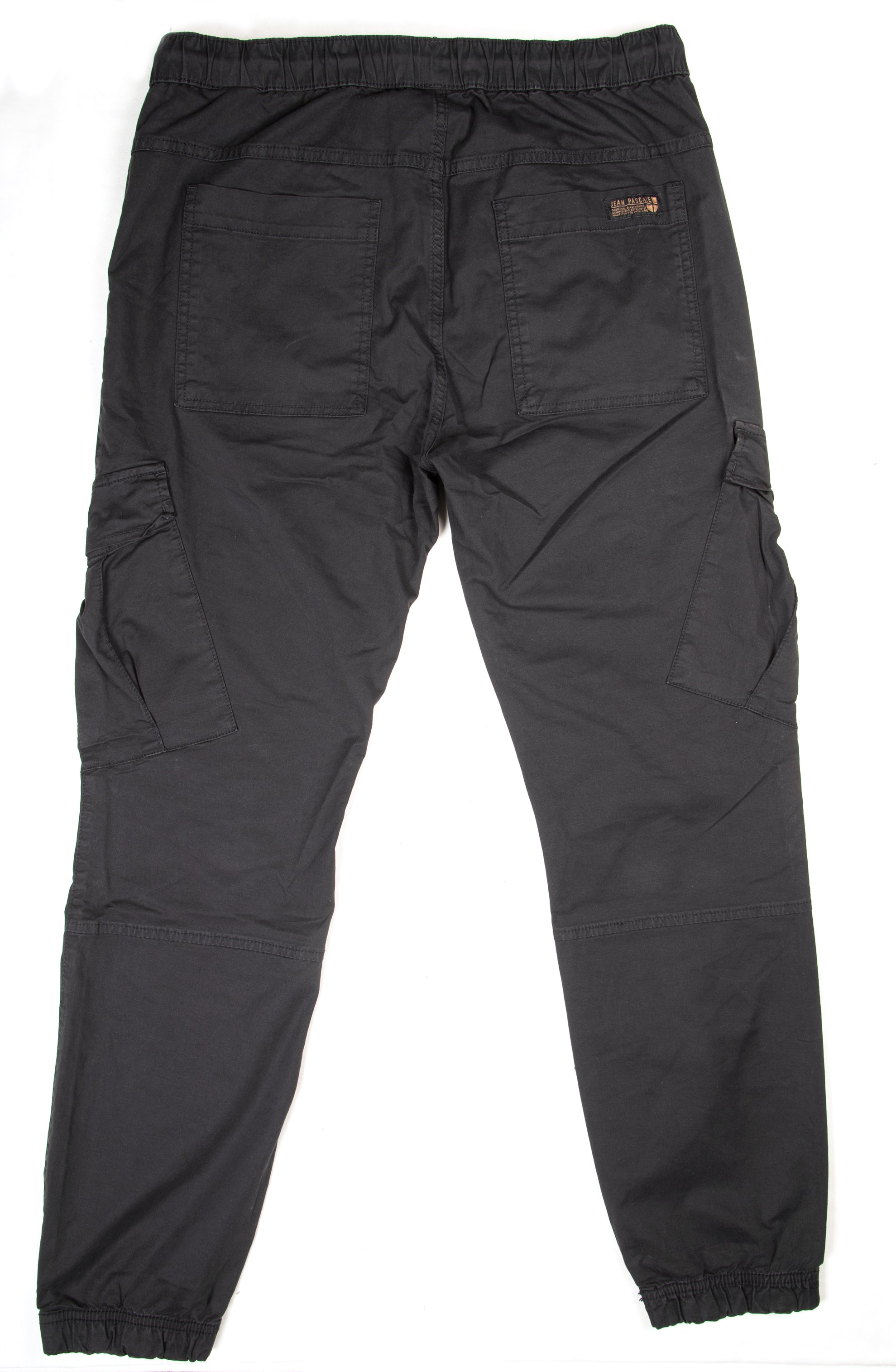 Men's Black Pascal Cargo Jogger Pants - JPascal