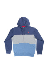 Colorblock Unisex Zipper Hoodie  - Us Polo