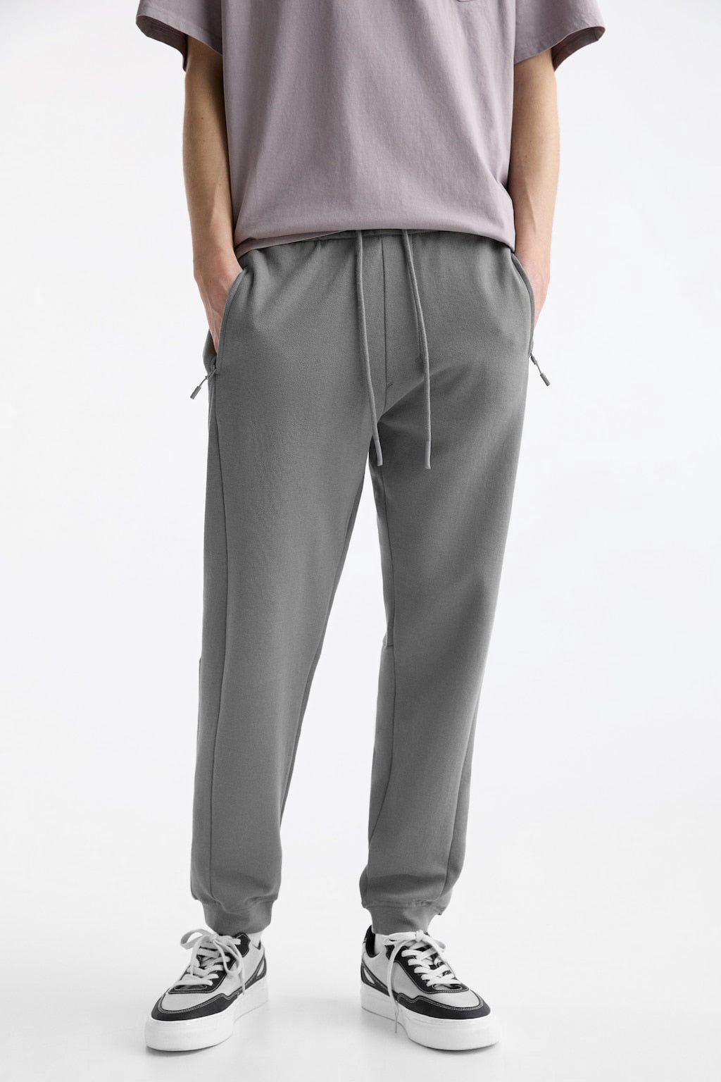 Men's Essential Charcoal Jogger Trouser - P&B