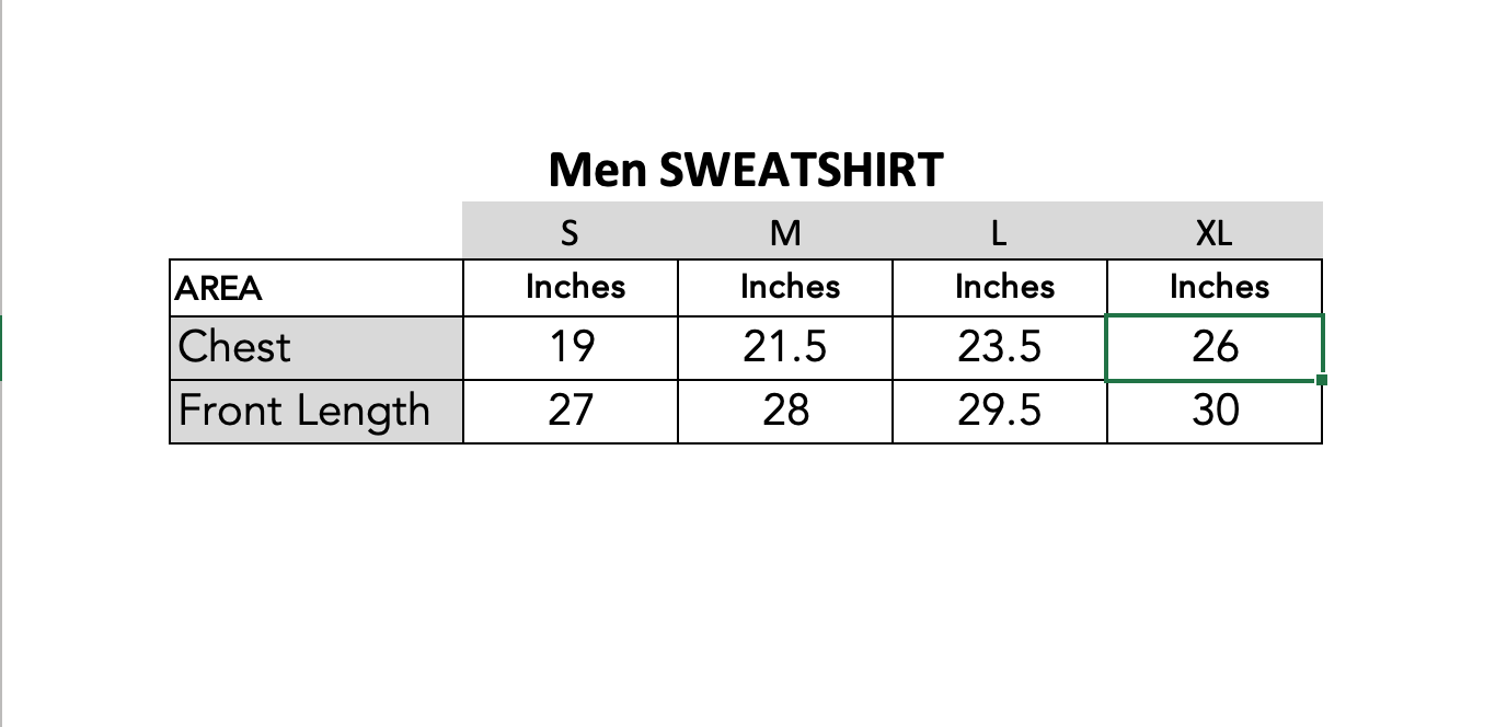 Mens Crew BROWN Sweatshirt - SP